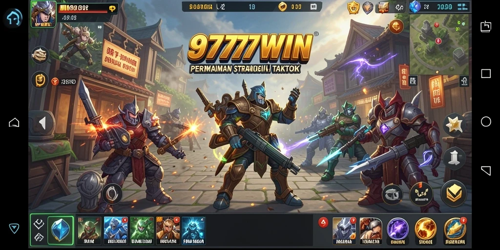 Tampilan menarik dari gameplay strategis 9777WIN yang menegangkan.