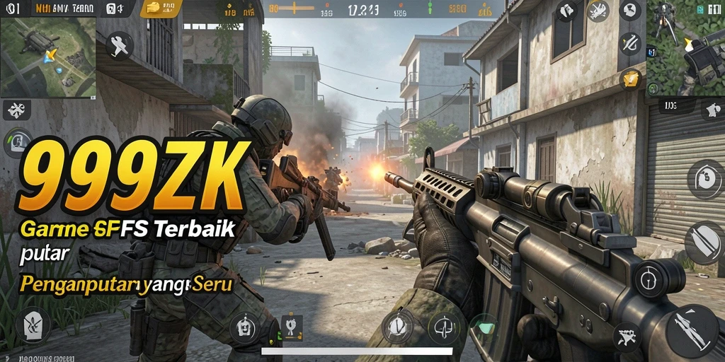 Screenshot gameplay dari <strong>999ZK</strong> menampilkan aksi fantastis di medan perang.