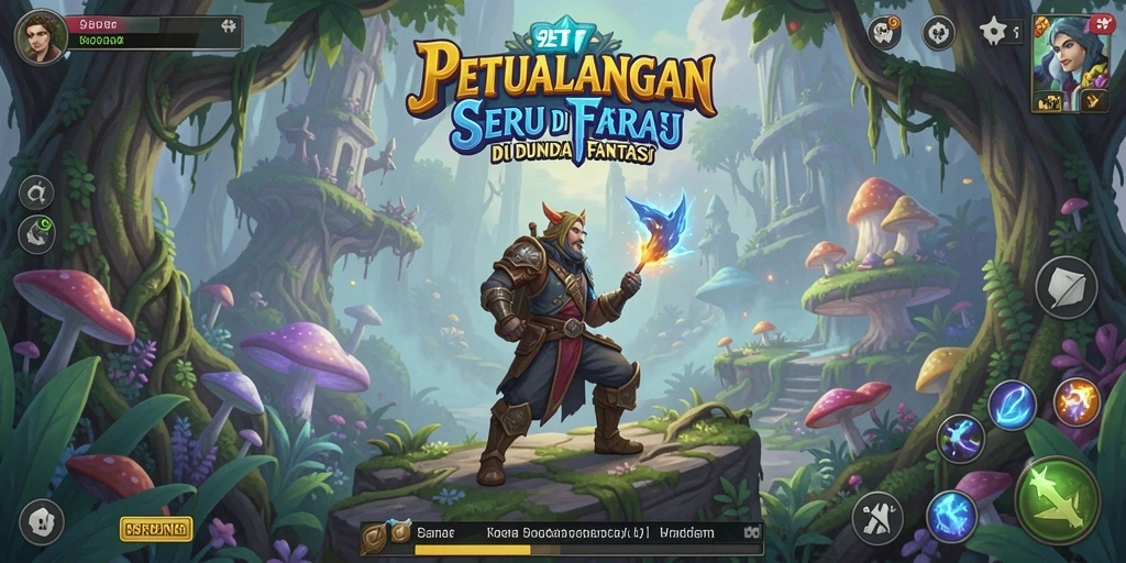 Tampilan gameplay menakjubkan dalam 9ET dengan petualangan seru.