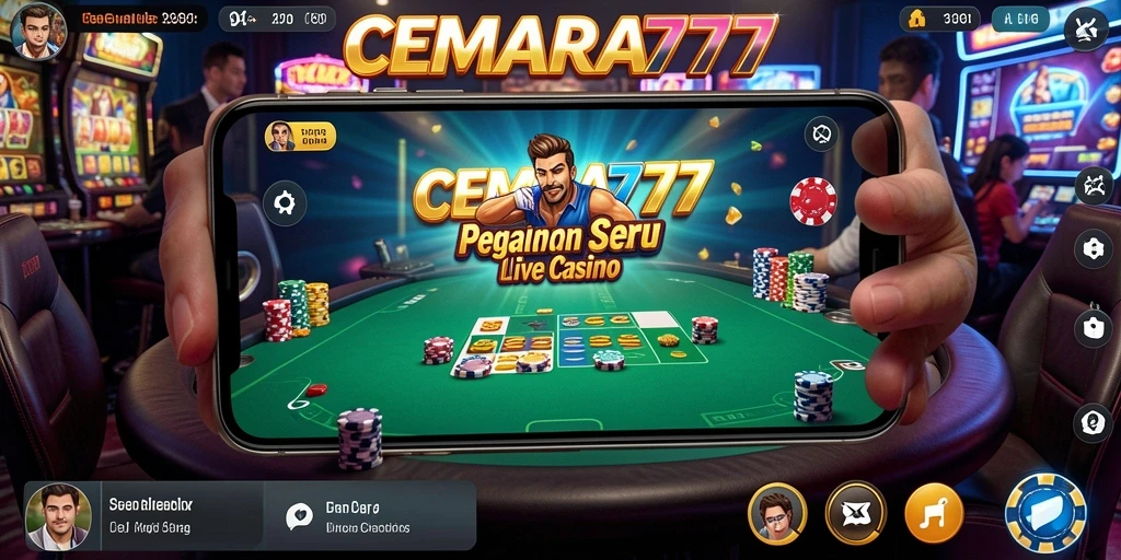 Gameplay Live Casino yang menarik di CEMARA777.