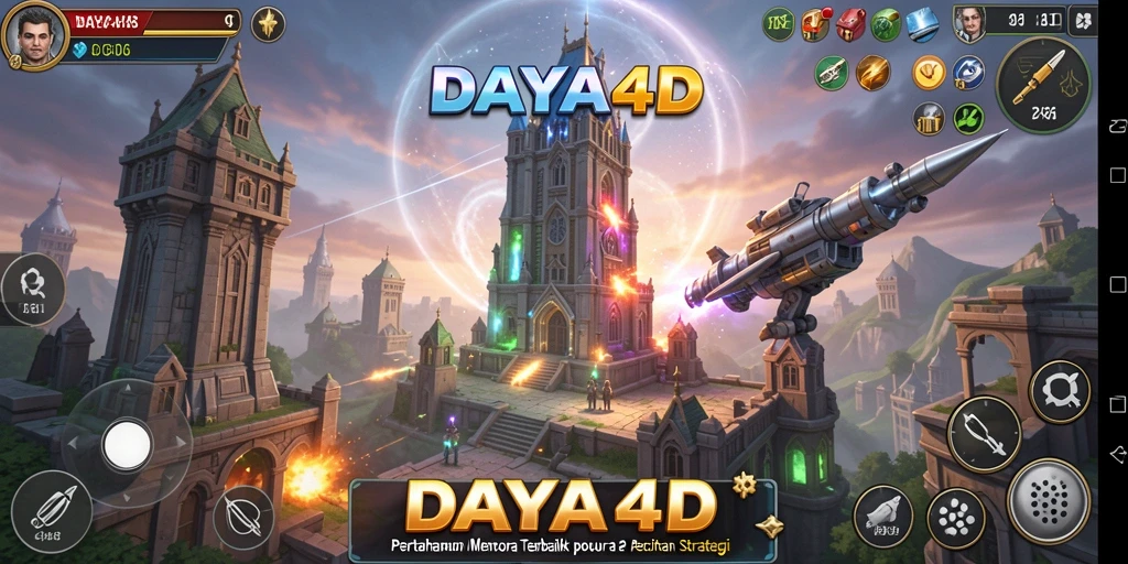 Gameplay intens Tower Defense yang menantang di DAYA4D.