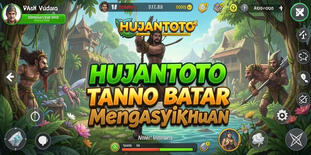 Tampilan gameplay HUJANTOTO yang mengasyikkan dan interaktif.