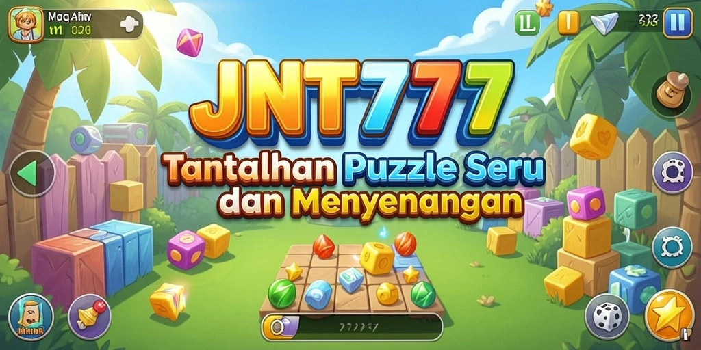 Screenshot dari gameplay menarik JNT777 dengan tantangan Puzzle.