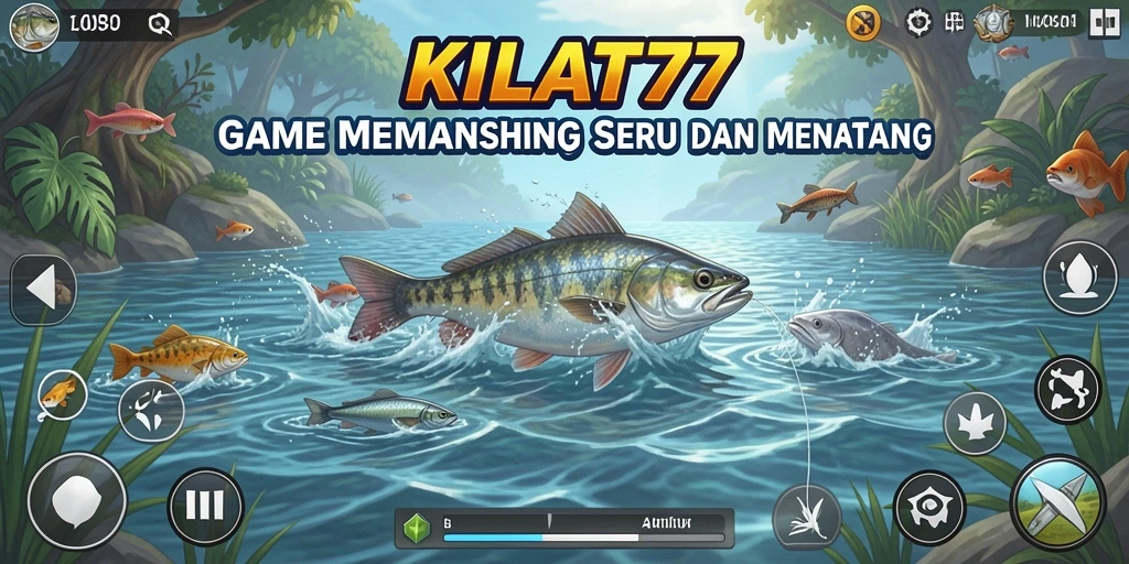 Gameplay KILAT77 yang menarik dalam aktivitas memancing.