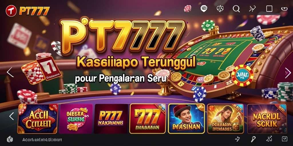 Tampilan menawan dari gameplay Kasino yang mendebarkan.