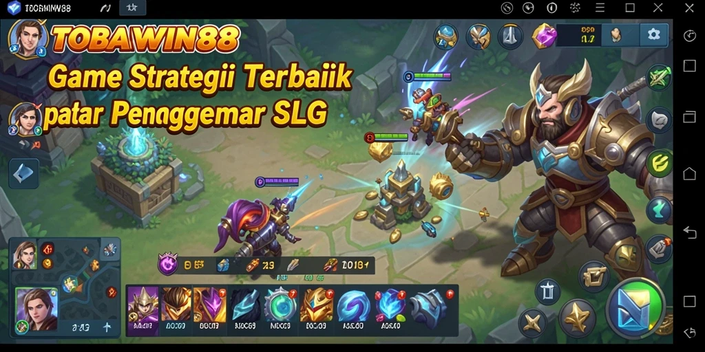 Gameplay menarik TOBAWIN88 yang menampilkan strategi SLG mendalam.
