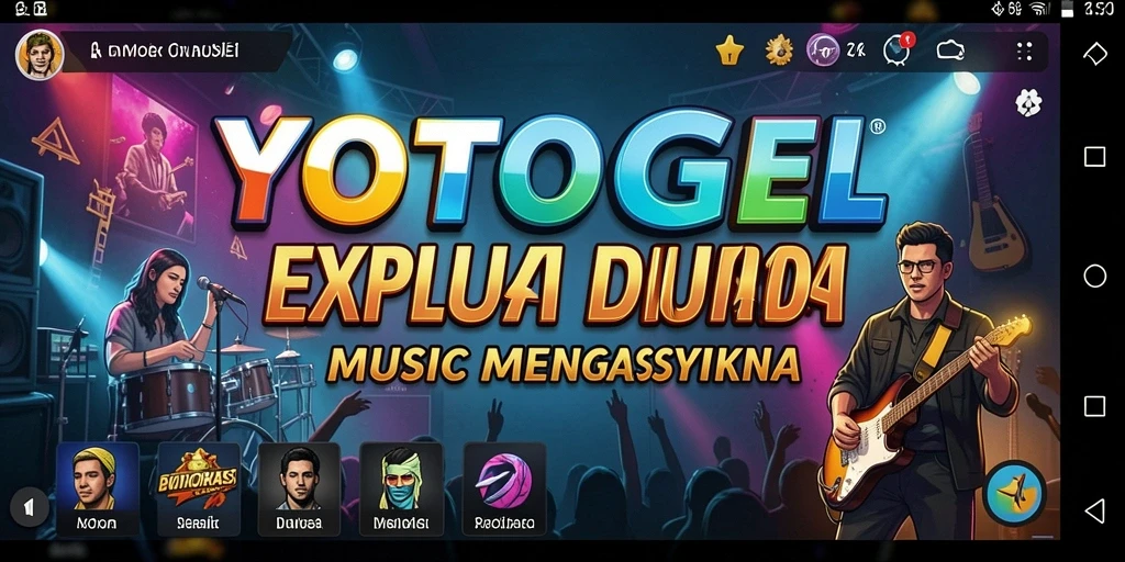Tampilan gameplay YOTOGEL yang menarik dan penuh warna.